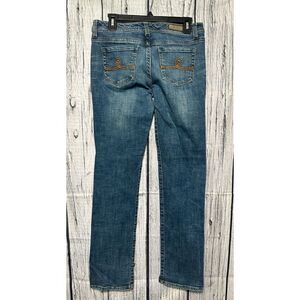 Vintage Seven 7 Jeans Y2K‎ Women's Size 29 Straight Low Rise Medium Wash Stretch